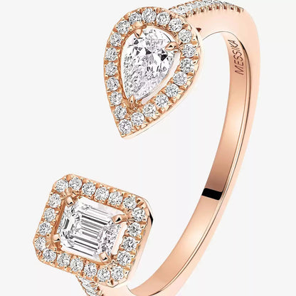 [Blue Tears Jewelry]My Twin Toi Gold Diamond Ring