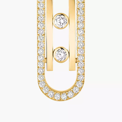 [Blue Tears Jewelry]Diamond Pendant Earrings Move 10Th
