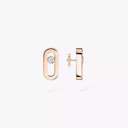 [Blue Tears Jewelry]Move Uno Diamond Stud Earrings