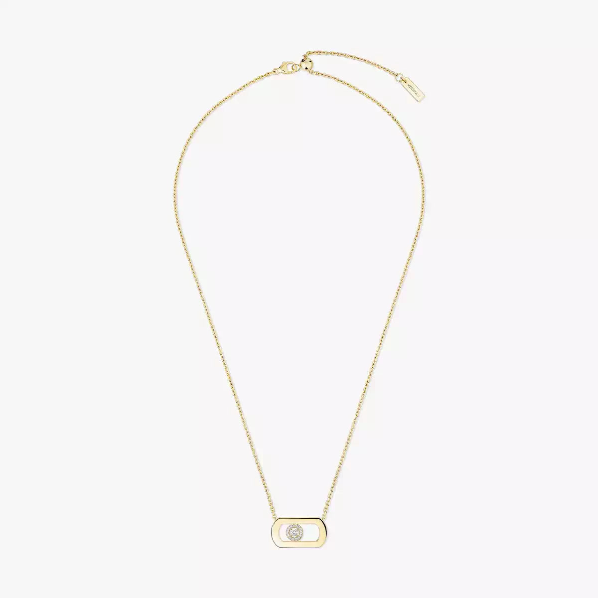 [Blue Tears Jewelry]So Move Diamond Necklace in Gold