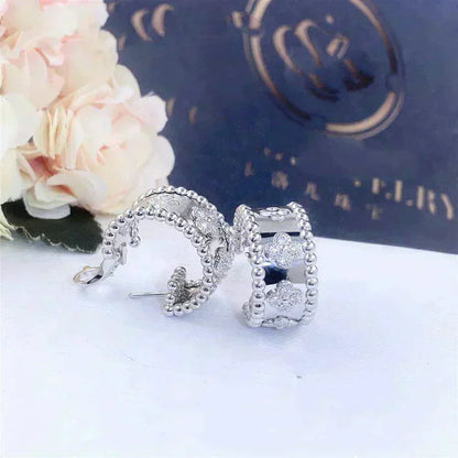 [BLUE TEARS]PERLEE DIAMOND EARRINGS