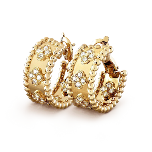 [BLUE TEARS]PERLEE DIAMOND EARRINGS