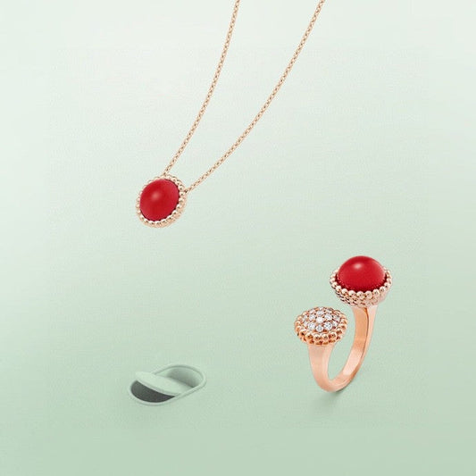 [BLUE TEARS]PERLEE COULEURS DIAMOND ROSE GOLD BETWEEN THE FINGER RING